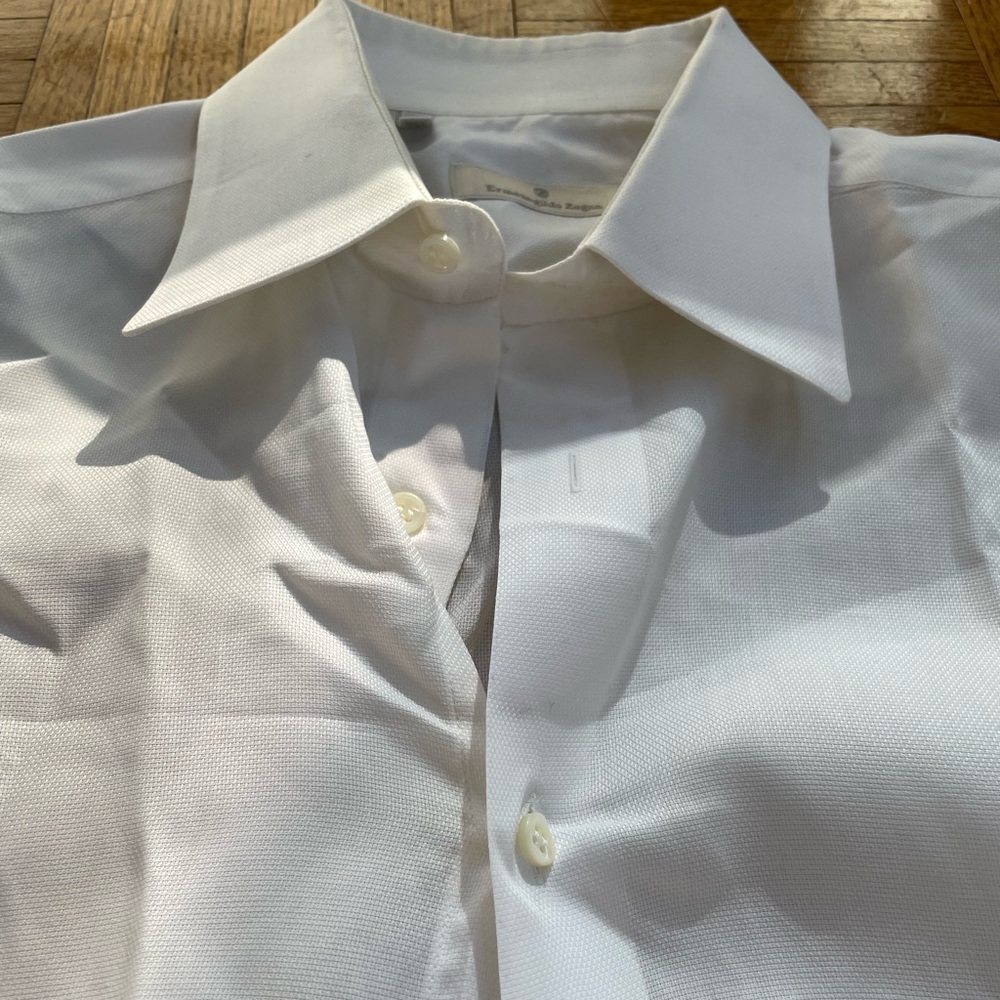 ERMENEGILDO ZEGNA White dress shirt